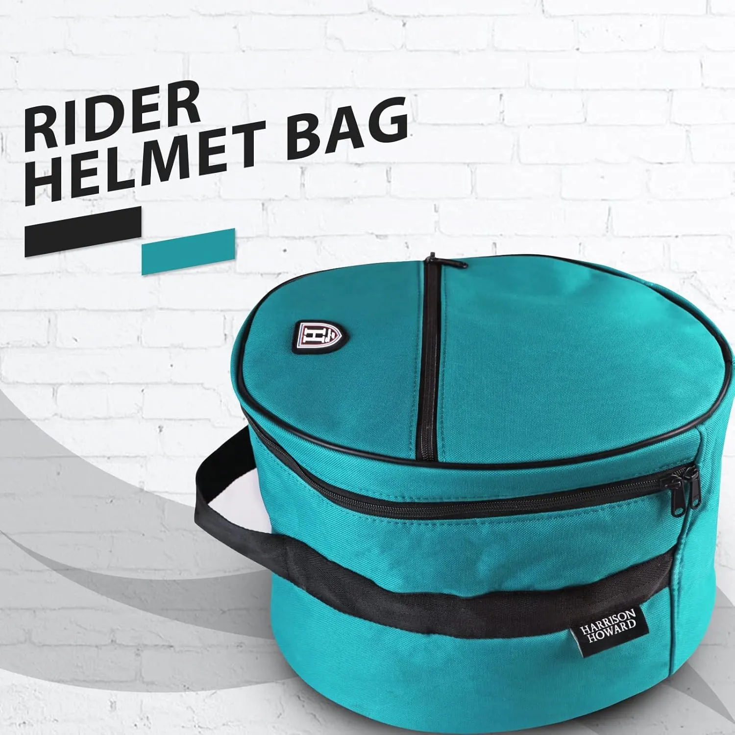Harrison Howard Equestrian Motorcycle Riding Waterproof Helmet Bag Helmet Case Storage Carring Bag