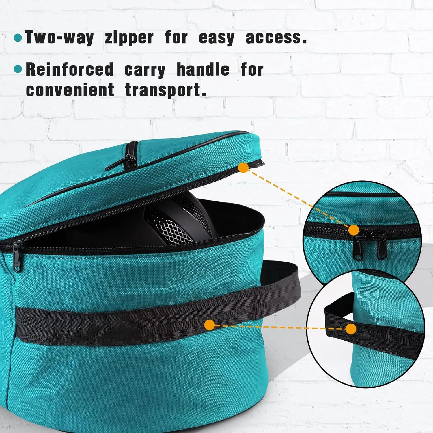 Harrison Howard Equestrian Motorcycle Riding Waterproof Helmet Bag Helmet Case Storage Carring Bag