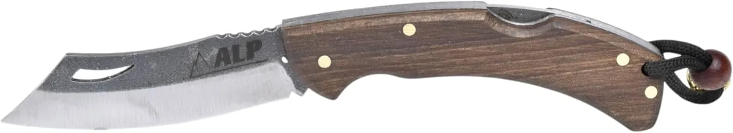 Heavy-Duty Cold Steel Folding Knife - Practical EDC & Outdoor Companion with 4034 Steel Blade
