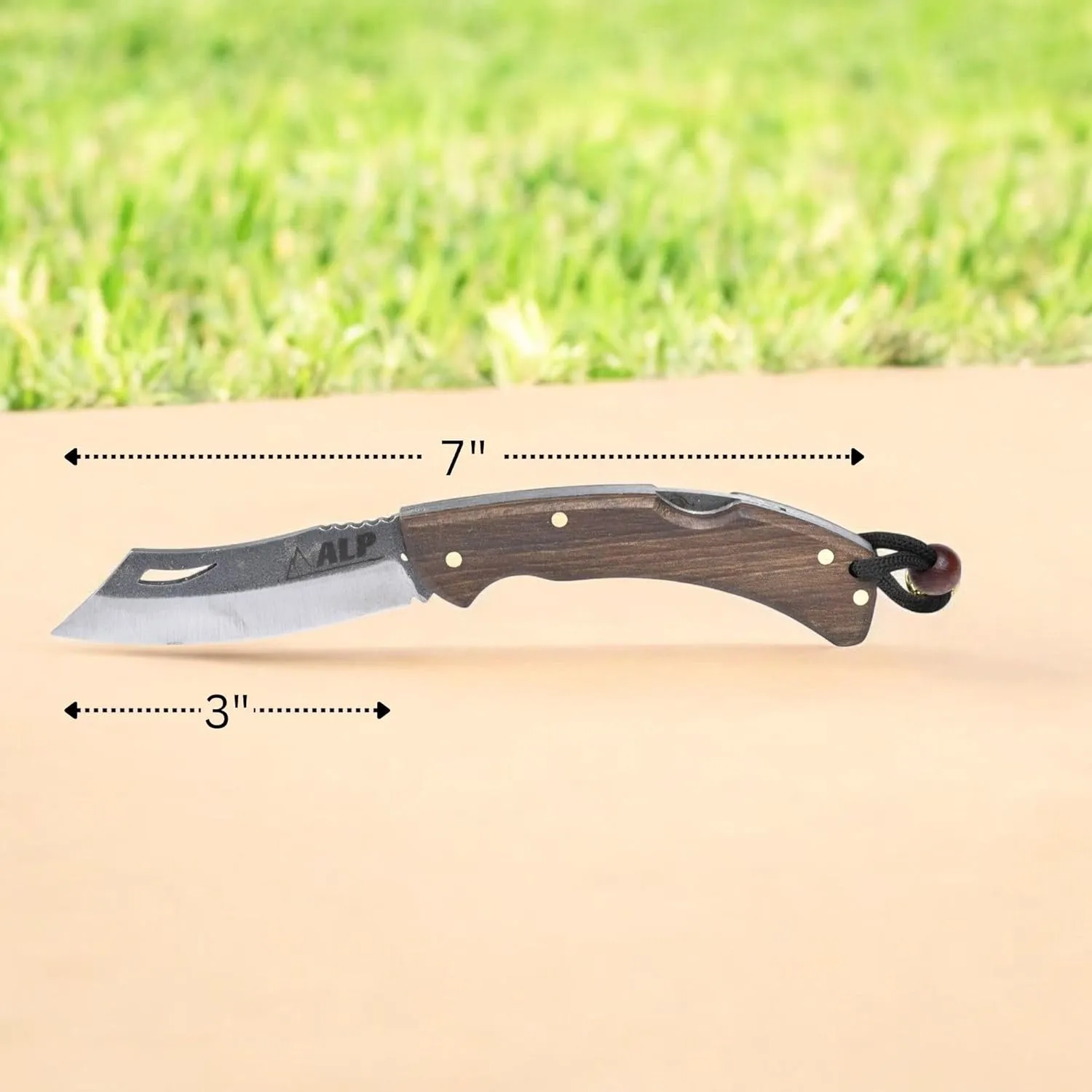 Heavy-Duty Cold Steel Folding Knife - Practical EDC & Outdoor Companion with 4034 Steel Blade