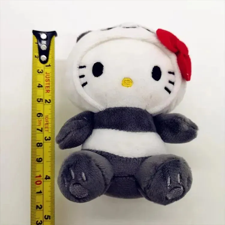 Hello Kitty Bear Cosplay Plush Keychain