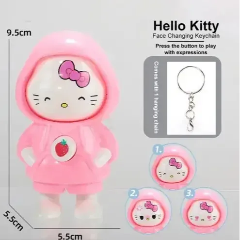 Hello Kitty Mood Swings Keychain