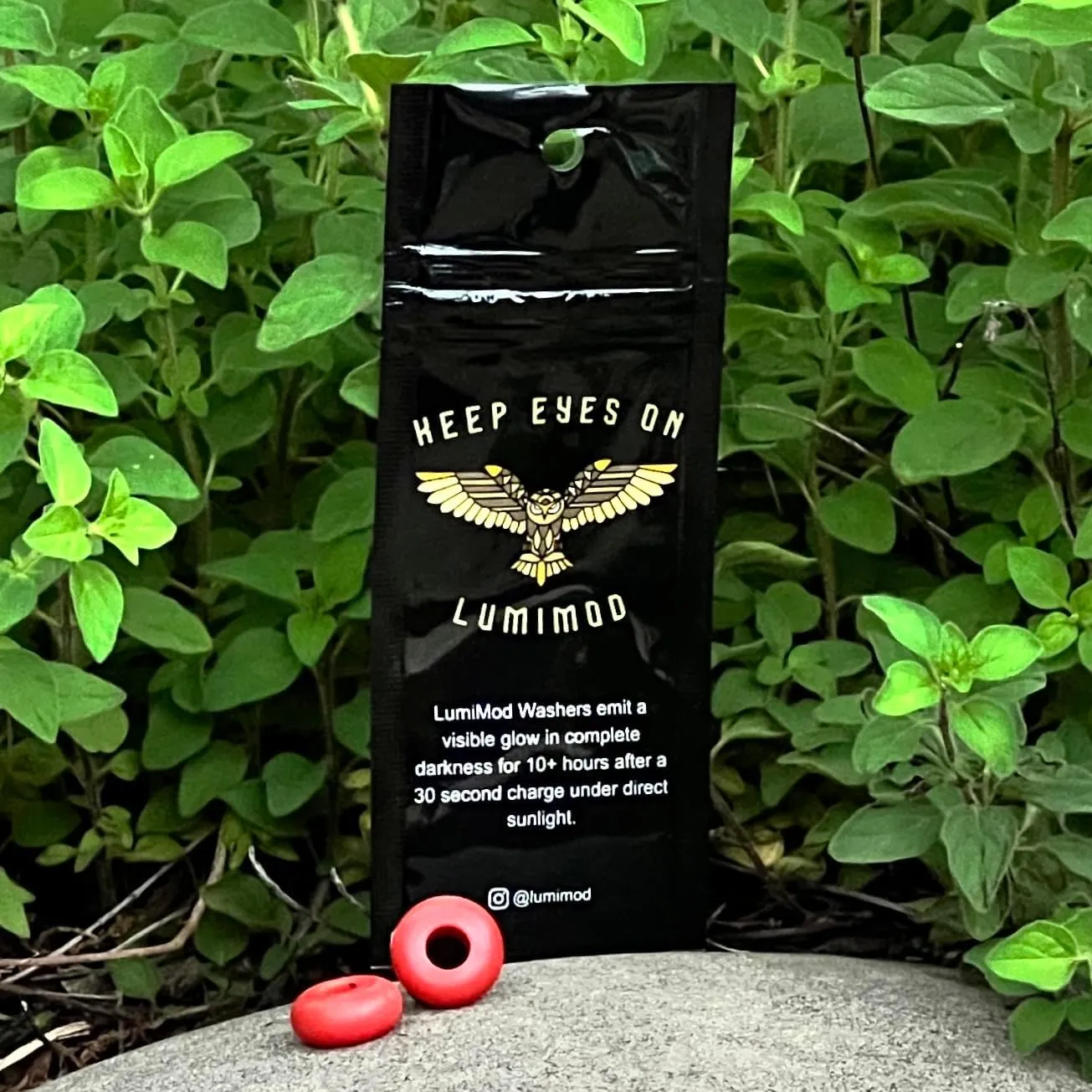 High Brightness Glow Washers, Use for Zipper pulls on Tactical Packs, Tent Camping, Night time Running Shoes, Key fobs, Fishing, Hunting, EMT Equipment, Pets.