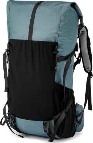 Hiking Backpack,30L  10L Extra Large Capacity Hiking Bag,Internal Frame Camping Backpack,Upgraded X-PAC Lightweight Sport Daypack Travel Backpacks Fit For Mountain Climbing Camping (Grey Green)
