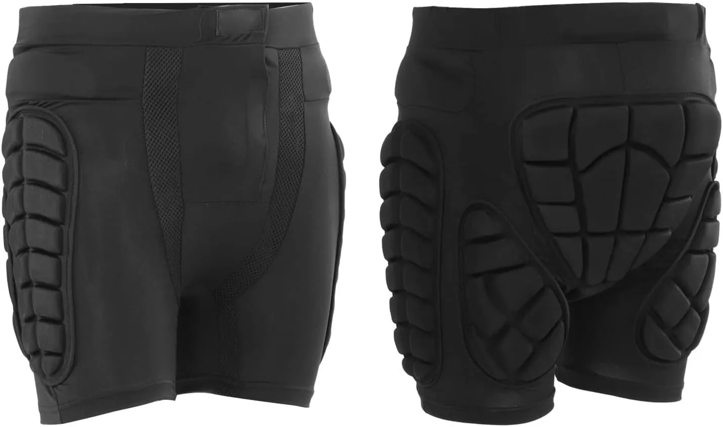 Hip Pad Protector Cotton Polyester EVA Adjustable Sports Padded Shorts for Skiing Skating Ideal for Men Seeking Comfortable and Reliable Hip Protection During Extreme SPOR