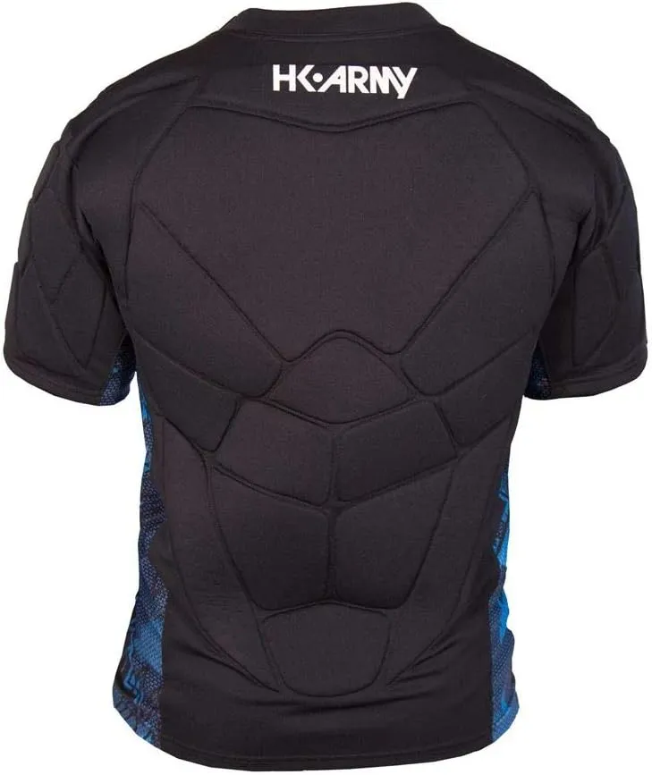 HK Army Crash Chest Protector - High-Impact Protective Gear for Paintball & Airsoft - Lightweight Safety Armor Vest - Black, Size XS/S