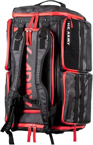 HK Army Expand Backpack Paintball Gearbag - Shroud Black/Red
