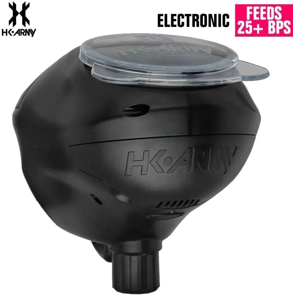 HK Army Speed Electronic Paintball Loader with Epic Speed Feed - 25  BPS