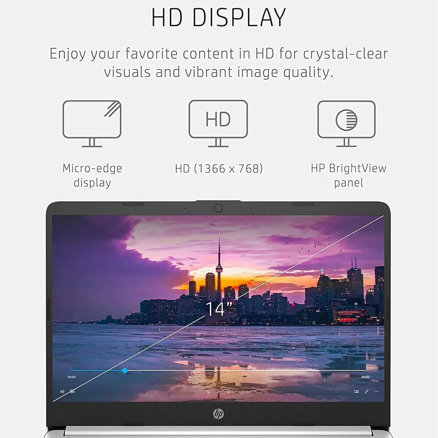 HP 14 Ultrabook • Intel 4-Core CPU • Back to School Limited Edition with Microsoft 365 • 16GB RAM • 1.6TB Storage (128GB OnBoard withHP 512GB P500 Portable SSD   1TB OneDrive) • Win11 Pro • Silver
