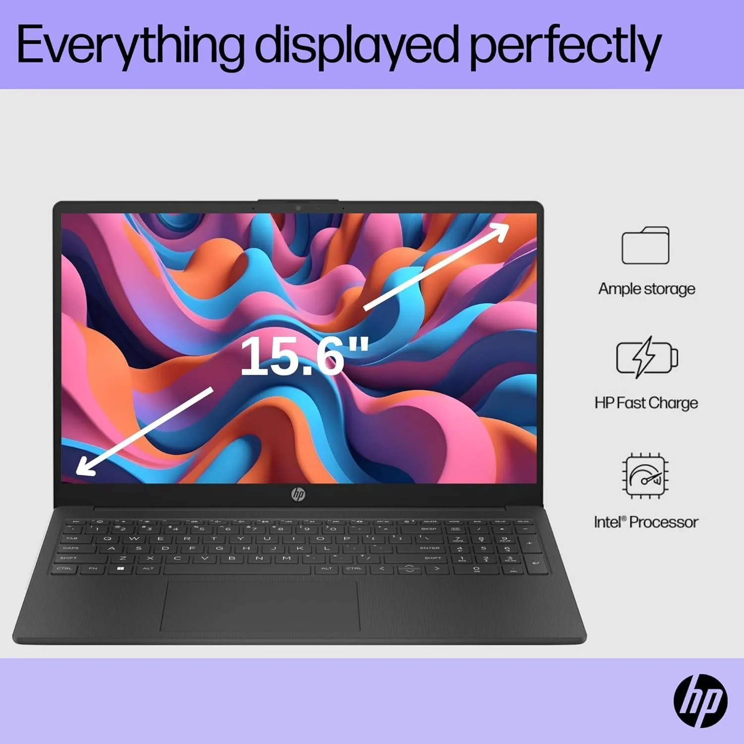 HP 15 Laptop • Back to School Limited Edition with Microsoft 365 • 4-Core Intel CPU • 4GB RAM • 1.6TB Storage (128GB OnBoard   512GB P500 Portable SSD   1TB OneDrive) • Scarlet Red • Win 11