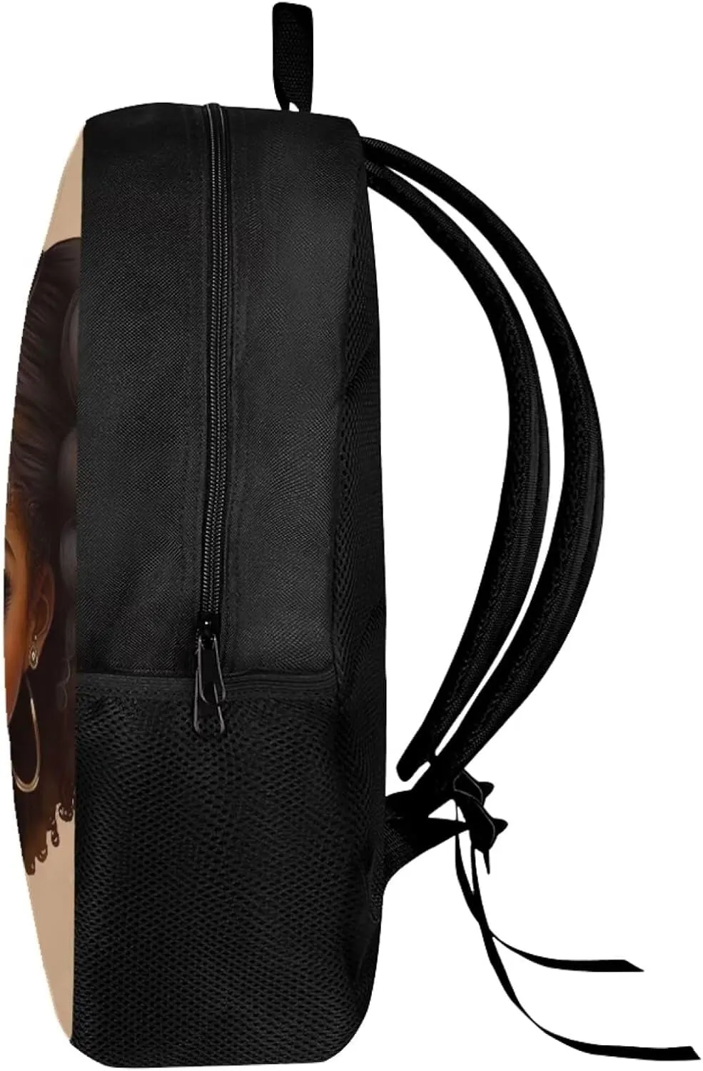 HUIACONG American Black Girl Backpack for Kids 2Nd/3Rd/4Th/5Th Grade School Bag African Cute Afro Girls Primary Daypack Elementary Bookbag