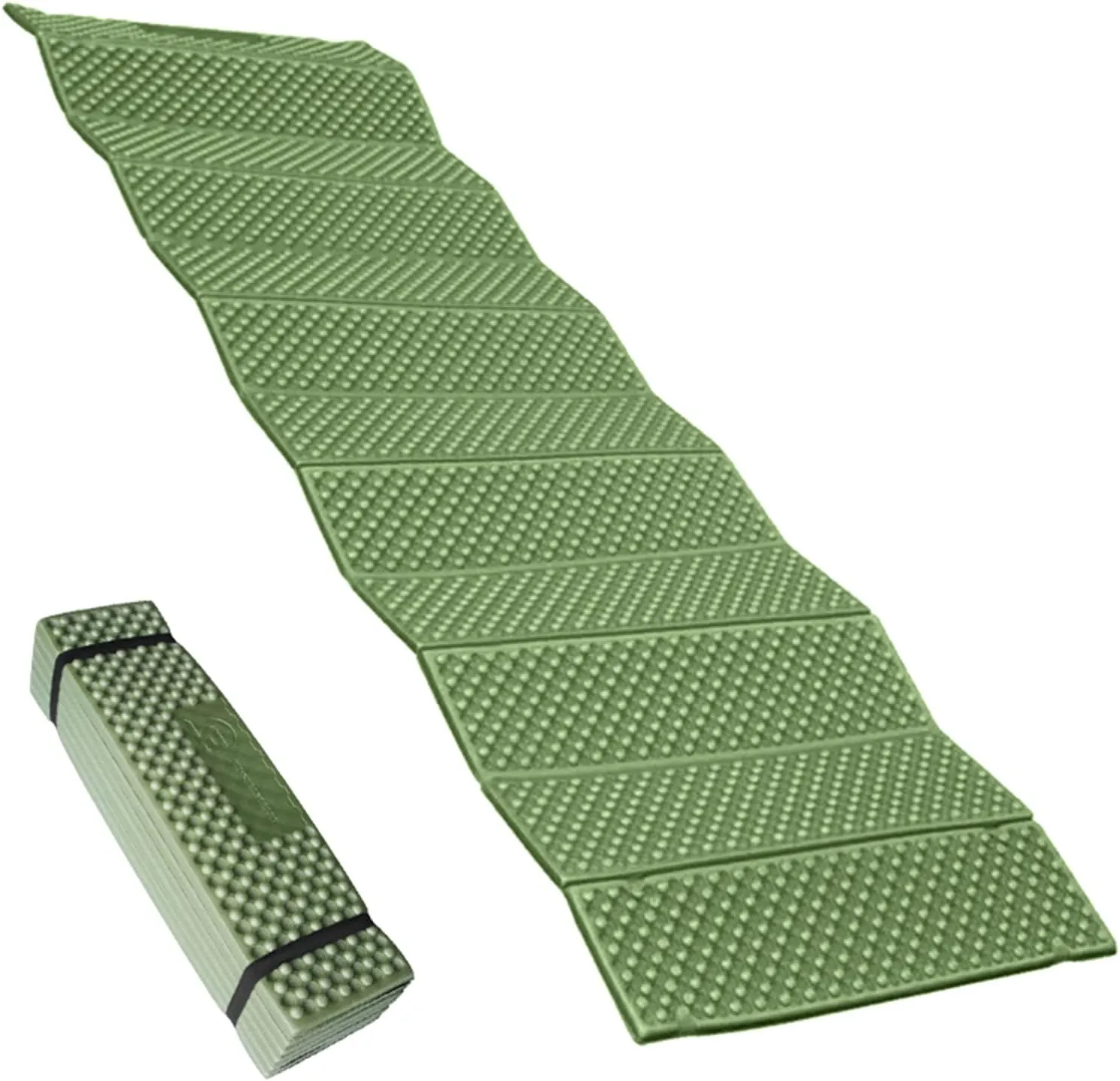 HXBER Portable Foam Camping Sleeping Pad -Proof Lightweight Folding Camping Pad Mattress for Outdoor Hiking Backpacking Picnic