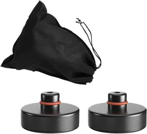 Jack Pad Lifting Jack Pad Fit for Tesla Model 3/Y/S/X Rubber Pad Adapter Tool with Storage Box Pucks Strong (Color : 2PCS Storage Bags, Size : 1)