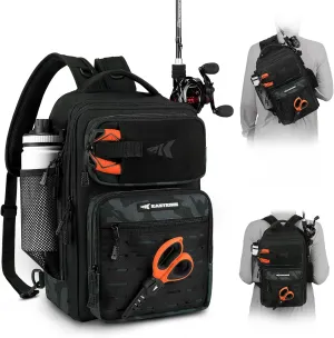 KastKing BlowBak Tactical Sling Tackle Bag-Lightweight Fishing Backpack Storge Fishing Gear and Equipment,Gift for Men