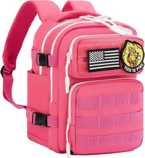 kcross 12L Mini Tactical Backpack for Men and Women, Tactical Backpack Small for Hiking, Small Tactical Bag