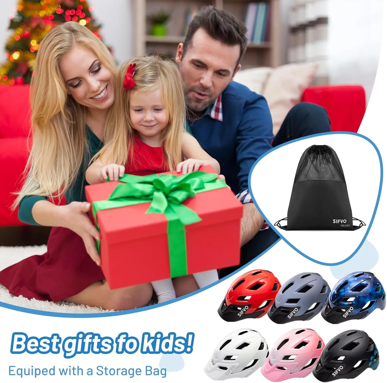 Kids Bike Helmet for Boys & Girls Ages 3-5-8-14,Lightweight Adjustable Bicycle Helmet with Visor & Reflective Strap，CPSC Certified for Cycling, Skating, Scooters, from Toddler to Youth，2 Sizes