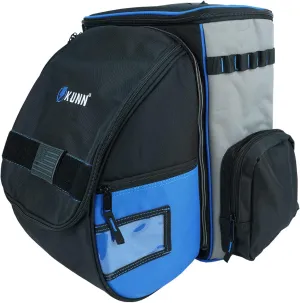 KUNN Welding-Backpack Multifunction Helmet-Bag - Ultimate Equipment Bag with Cotton Protective Lining for Electrician Blue