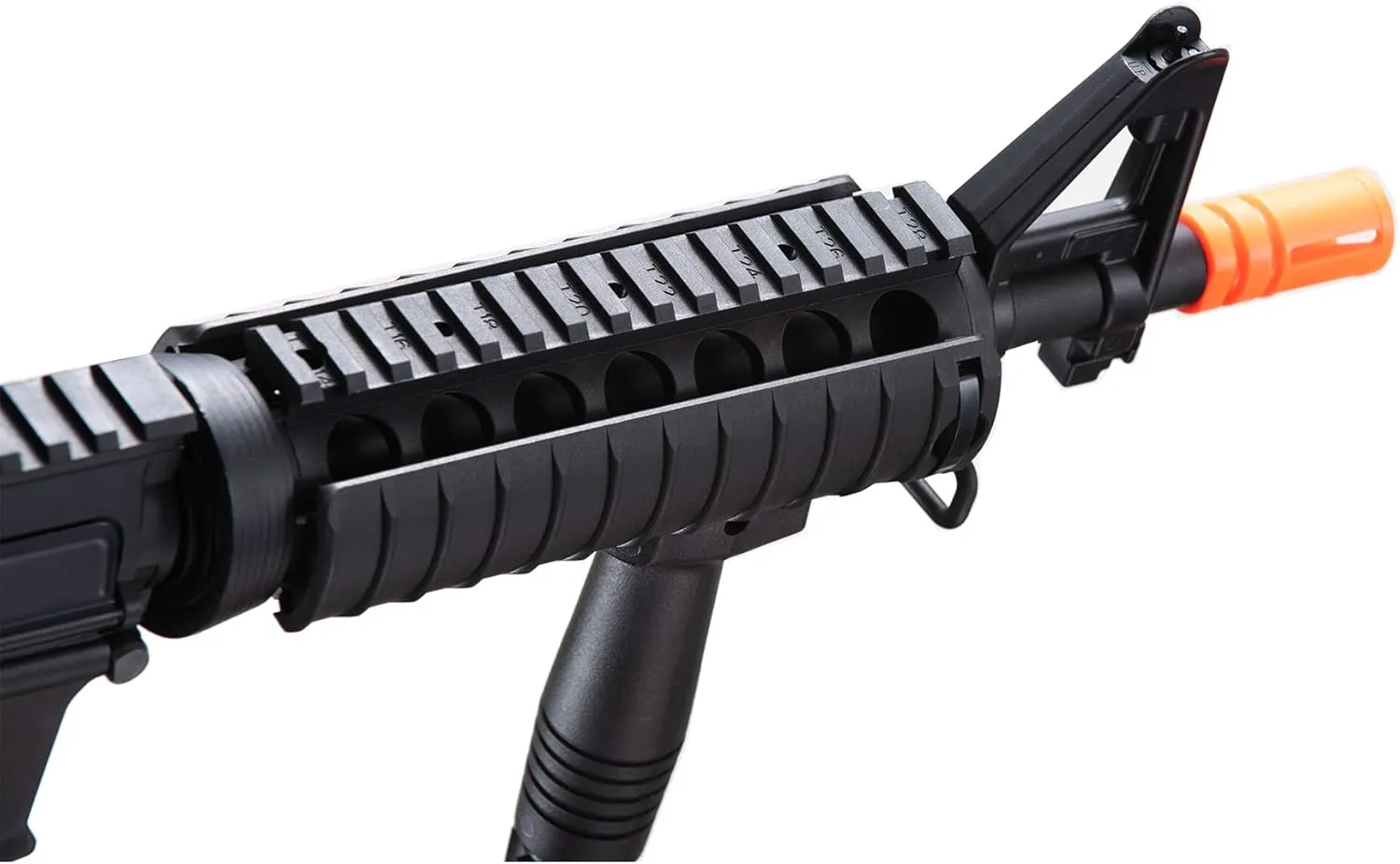 Lancer Tactical Gen 2 MK18 MOD 0 CQB Field AEG Airsoft Gun with Battery, Charger, 1000 Rounds 6mm Pellet and Grip
