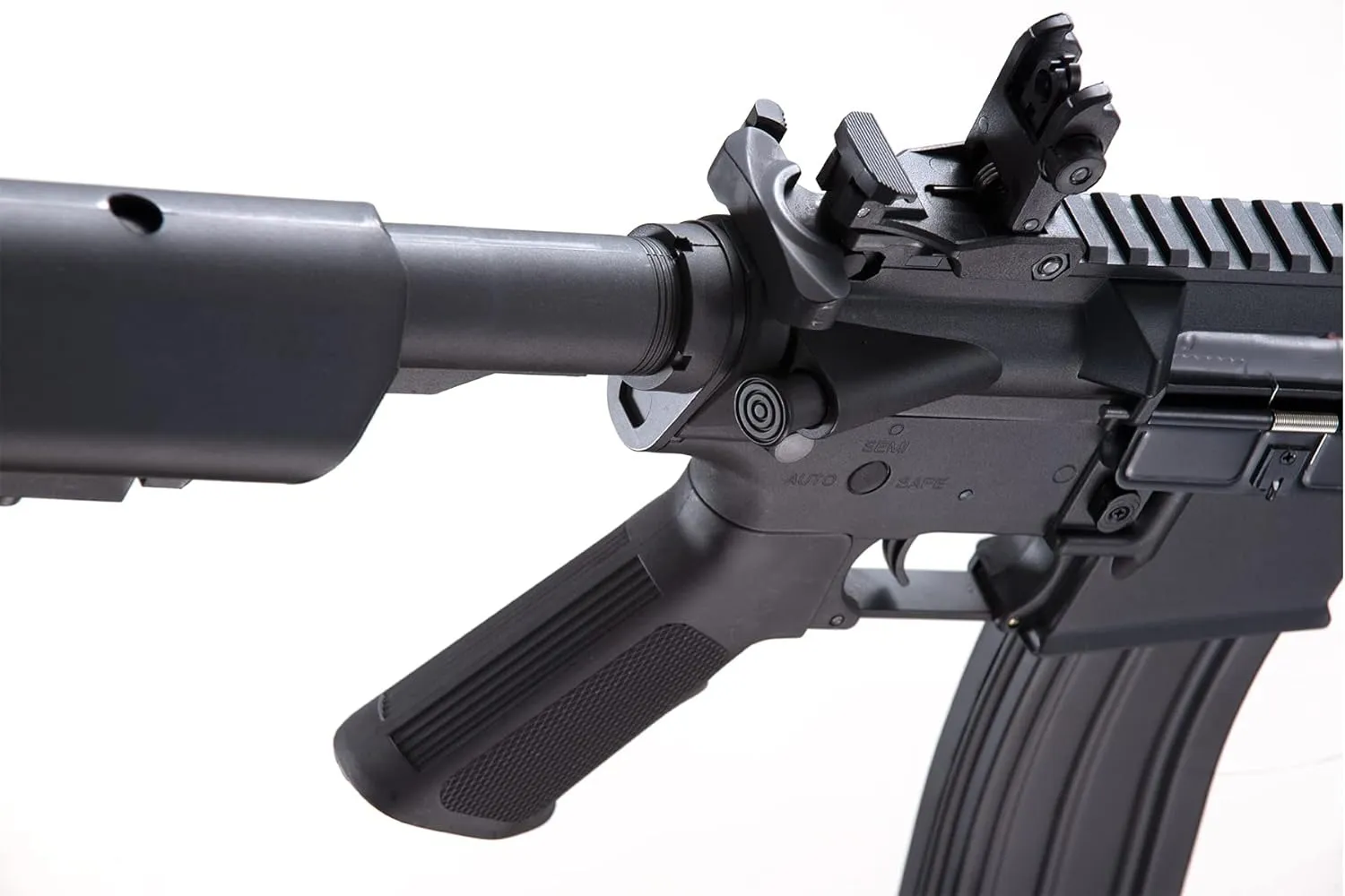 Lancer Tactical Gen 2 MK18 MOD 0 CQB Field AEG Airsoft Gun with Battery, Charger, 1000 Rounds 6mm Pellet and Grip