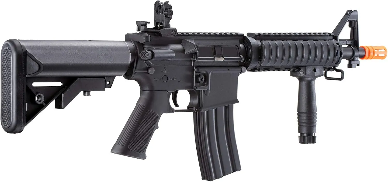 Lancer Tactical Gen 2 MK18 MOD 0 CQB Field AEG Airsoft Gun with Battery, Charger, 1000 Rounds 6mm Pellet and Grip