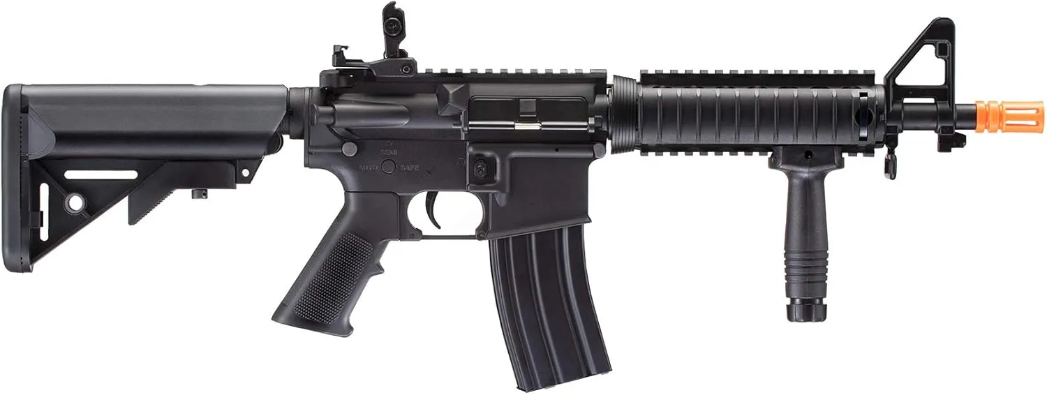 Lancer Tactical Gen 2 MK18 MOD 0 CQB Field AEG Airsoft Gun with Battery, Charger, 1000 Rounds 6mm Pellet and Grip