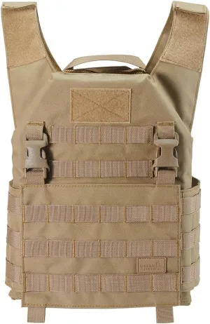 Lancer Tactical Lightweight Adaptive Recon Airsoft Tactical Vest w/Quick Detach Buckle-One Size Adjustable Customizable Fit