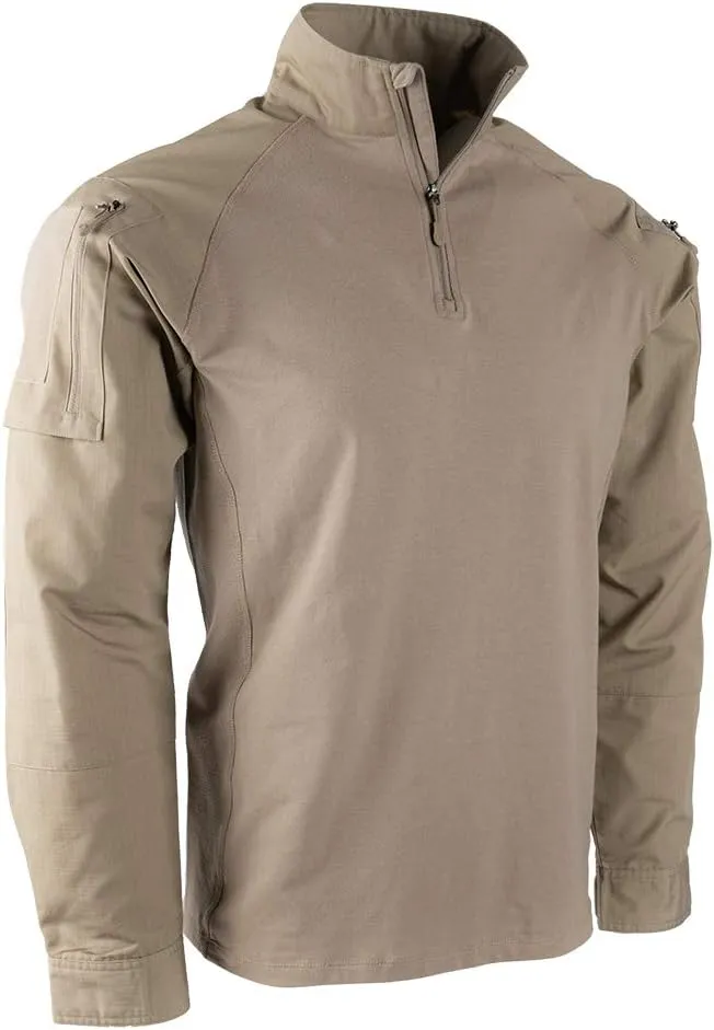 LAPG Men's Combat Shirt, Long Sleeve Combat Shirt for Men, Comfortable & Lightweight Uniform Shirt