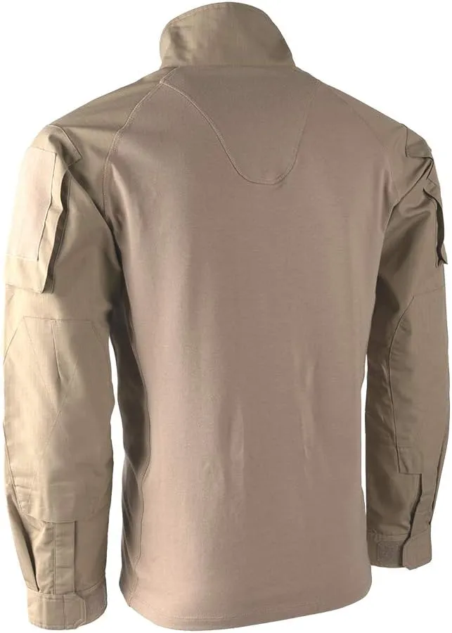 LAPG Men's Combat Shirt, Long Sleeve Combat Shirt for Men, Comfortable & Lightweight Uniform Shirt