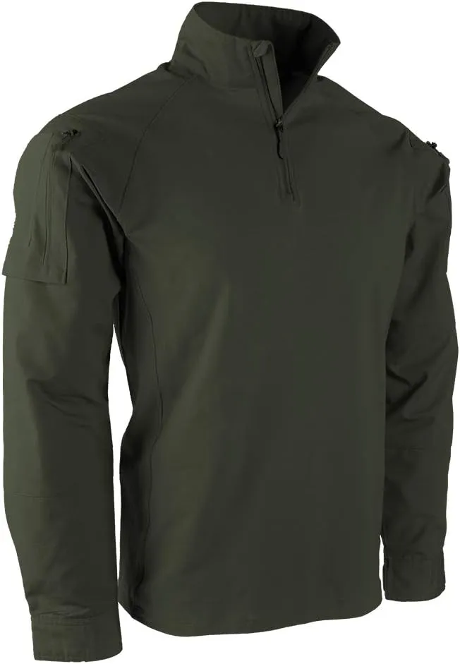 LAPG Men's Combat Shirt, Long Sleeve Combat Shirt for Men, Comfortable & Lightweight Uniform Shirt