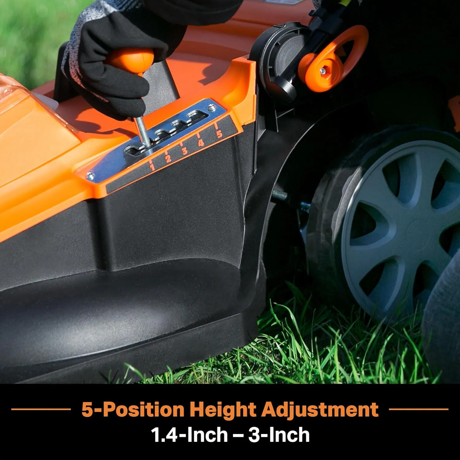 LawnMaster CLMF4817E 48V MAX* Brushless Mower with 2X24V MAX* 4.0Ah Battery and a Dual Charger