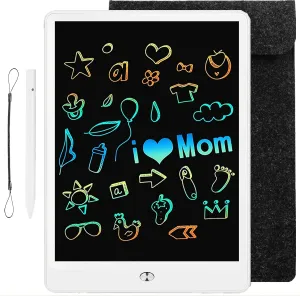 LCD Drawing Pad 10Inch for Kids with Bag,Digital Notebook & Notepad for Adult,Scribbler Board Note Book and Note pad,Colorful Writing Tablet for Boy Girl at Home,School and Office