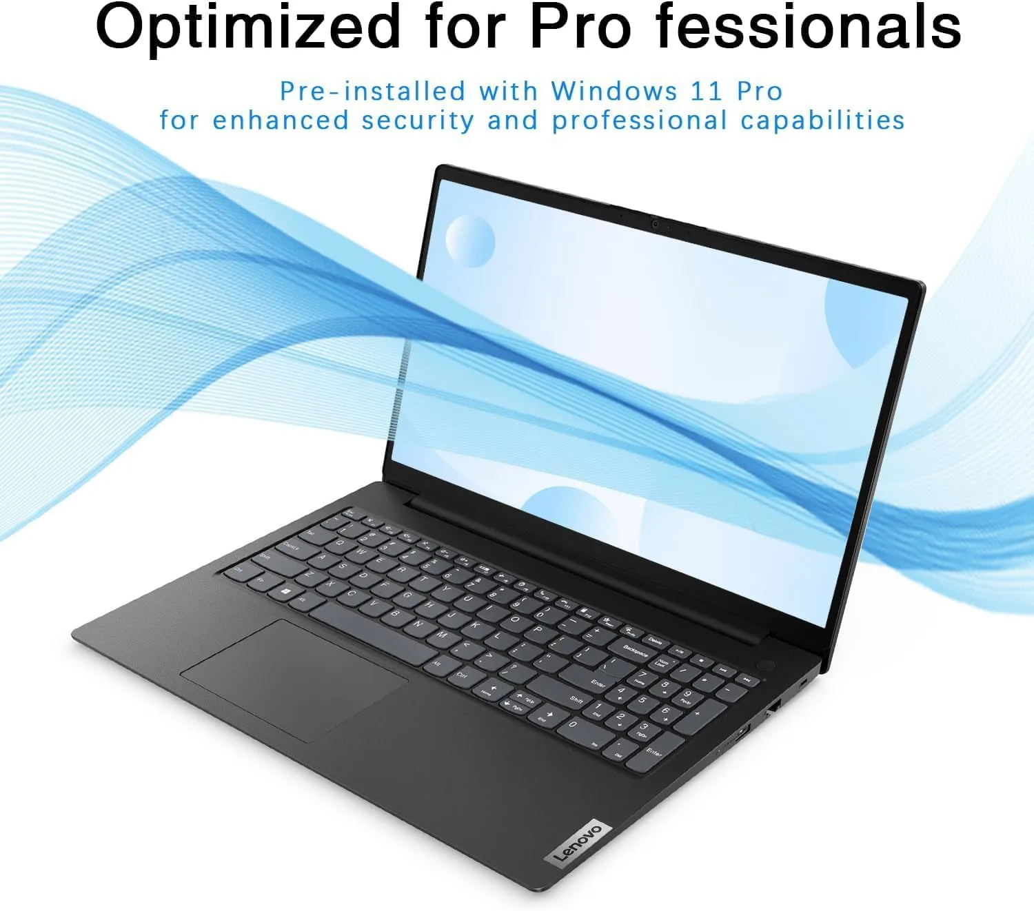 Lenovo V15 Laptop | 32GB RAM | 1TB SSD | Intel 4-core Processor | 15.6" FHD (1920 x 1080) | Ethernet RJ-45 | Military Durability | Long Battery Life | Lightweight Portable Design | Windows 11 Pro