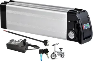 Lithium-Ion Ebike Battery 36V 48V 15AH 17.5AH 18AH 19.2AH 20AH with Charger for 250W-800W Motors(48V 17.5Ah 20Ah)