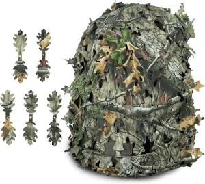 LOOGU Tactical Backpack Cover, Breathable Mesh Camo Camouflage Pack Cover Great for Tactical Military Gear Combat (Backpack Not Included)