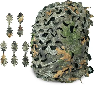 LOOGU Tactical Backpack Cover, Breathable Mesh Camo Camouflage Pack Cover Great for Tactical Military Gear Combat (Backpack Not Included)