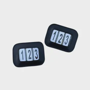 Lumiere Bridle Three Number Holder-Classic