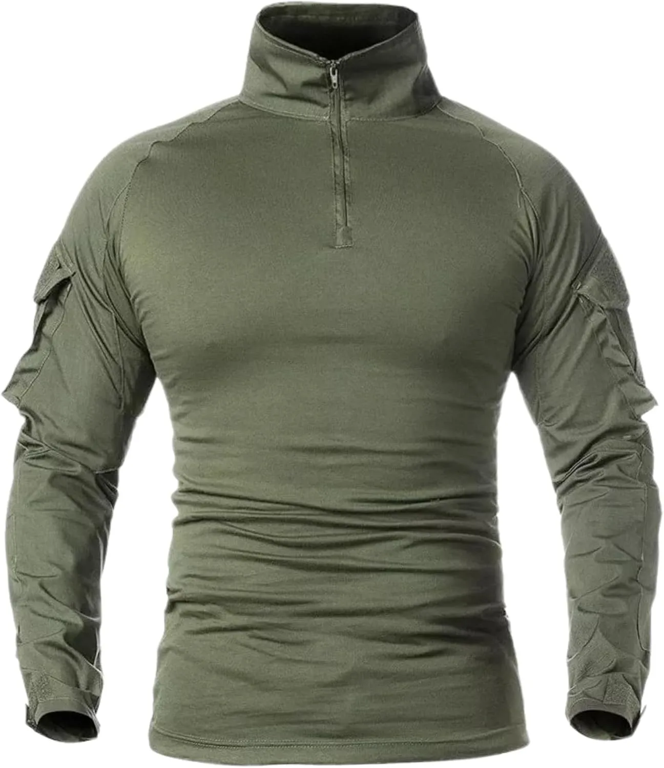 M MCGUIRE GEAR FROG Tactical Uniform, Combat Shirt, and Pants, Detachable Knee & Elbow Pads, Airsoft Clothes, Paintball Gear