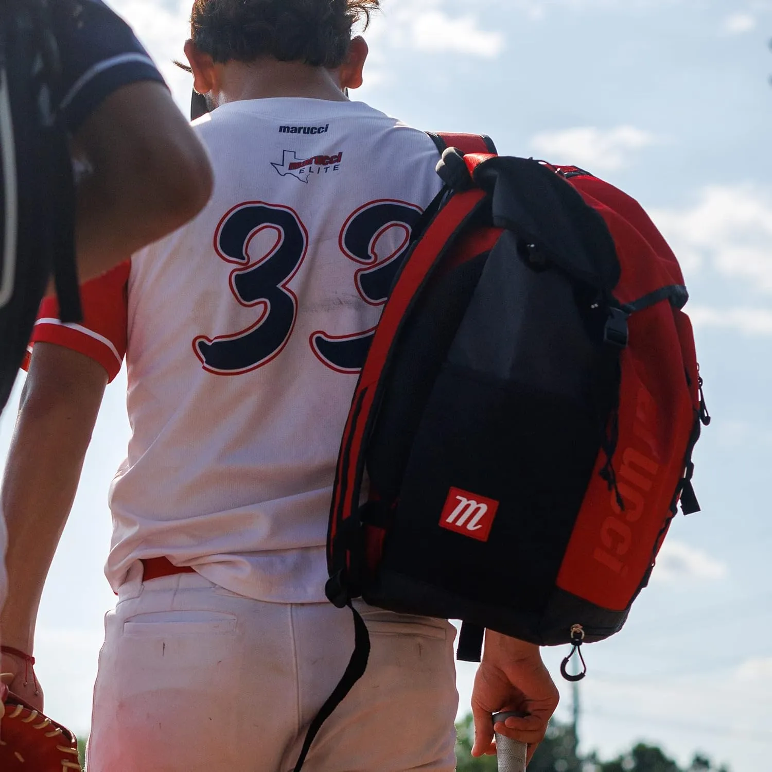 MARUCCI Barracks Baseball BAT Pack, RED