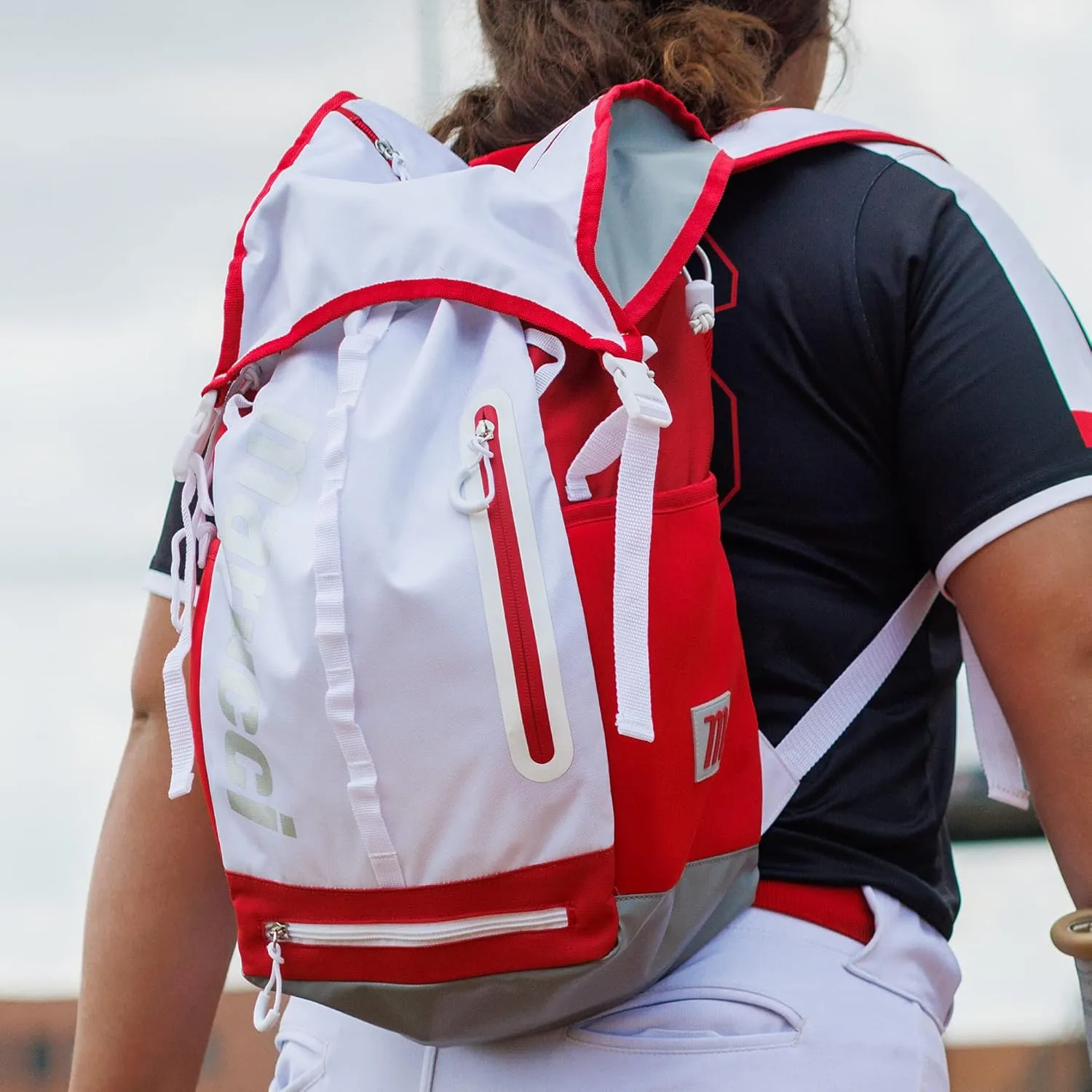 MARUCCI Barracks Baseball BAT Pack, RED