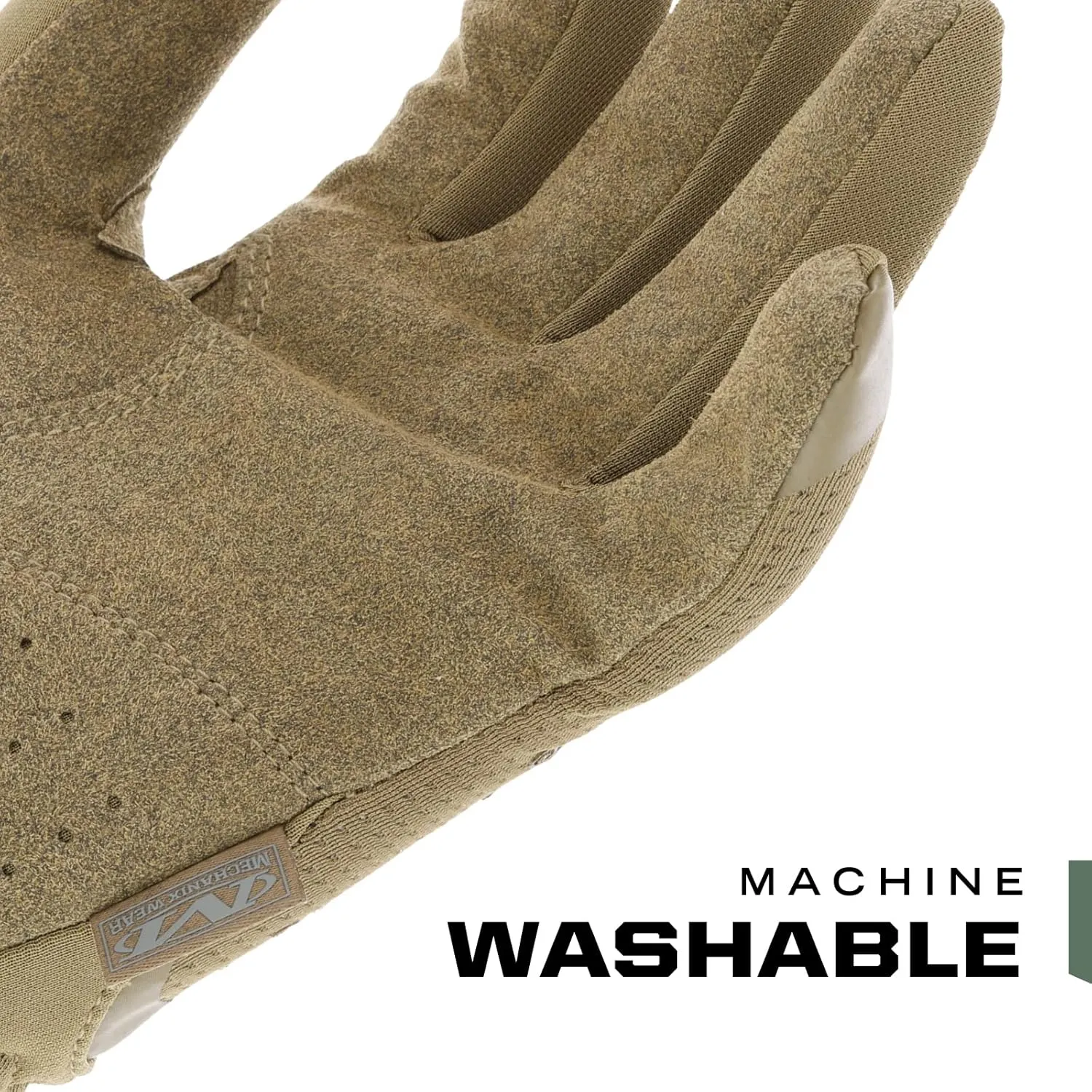 Mechanix Wear: FastFit Tactical Gloves with Elastic Cuff for Secure Fit, Work Gloves with Flexible Grip for Multi-Purpose Use, Durable Touchscreen Capable Safety Gloves for Men (Brown, Large)