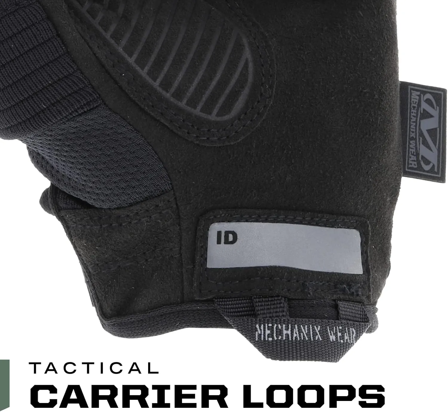 Mechanix Wear: M-Pact 3 Tactical Work Gloves, Touchscreen Capability, Synthetic Leather Gloves, Finger Reinforcement and Impact Protection, Work Gloves for Men (Black, Medium)