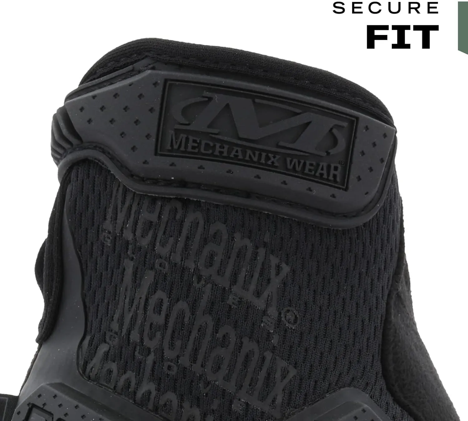 Mechanix Wear: M-Pact Covert Tactical Gloves with Secure Fit, Touchscreen Capable Safety Gloves for Men, Work Gloves with Impact Protection and Vibration Absorption (Black, Large)