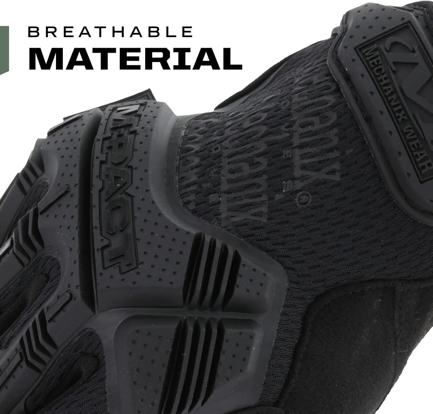 Mechanix Wear: M-Pact Covert Tactical Gloves with Secure Fit, Touchscreen Capable Safety Gloves for Men, Work Gloves with Impact Protection and Vibration Absorption (Black, Large)