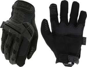 Mechanix Wear: M-Pact Covert Tactical Gloves with Secure Fit, Touchscreen Capable Safety Gloves for Men, Work Gloves with Impact Protection and Vibration Absorption (Black, Large)