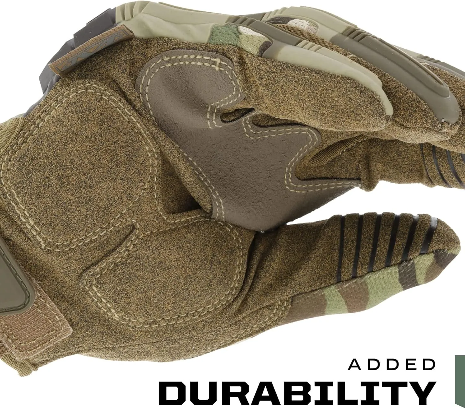 Mechanix Wear: M-Pact Tactical Gloves with Secure Fit, Touchscreen Capable Safety Gloves for Men, Work Gloves with Impact Protection and Vibration Absorption (Camouflage - MultiCam, Large)