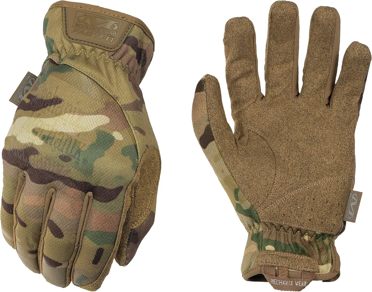 Mechanix Wear: Multicam FastFit Tactical Work Gloves (Large, Multicam)