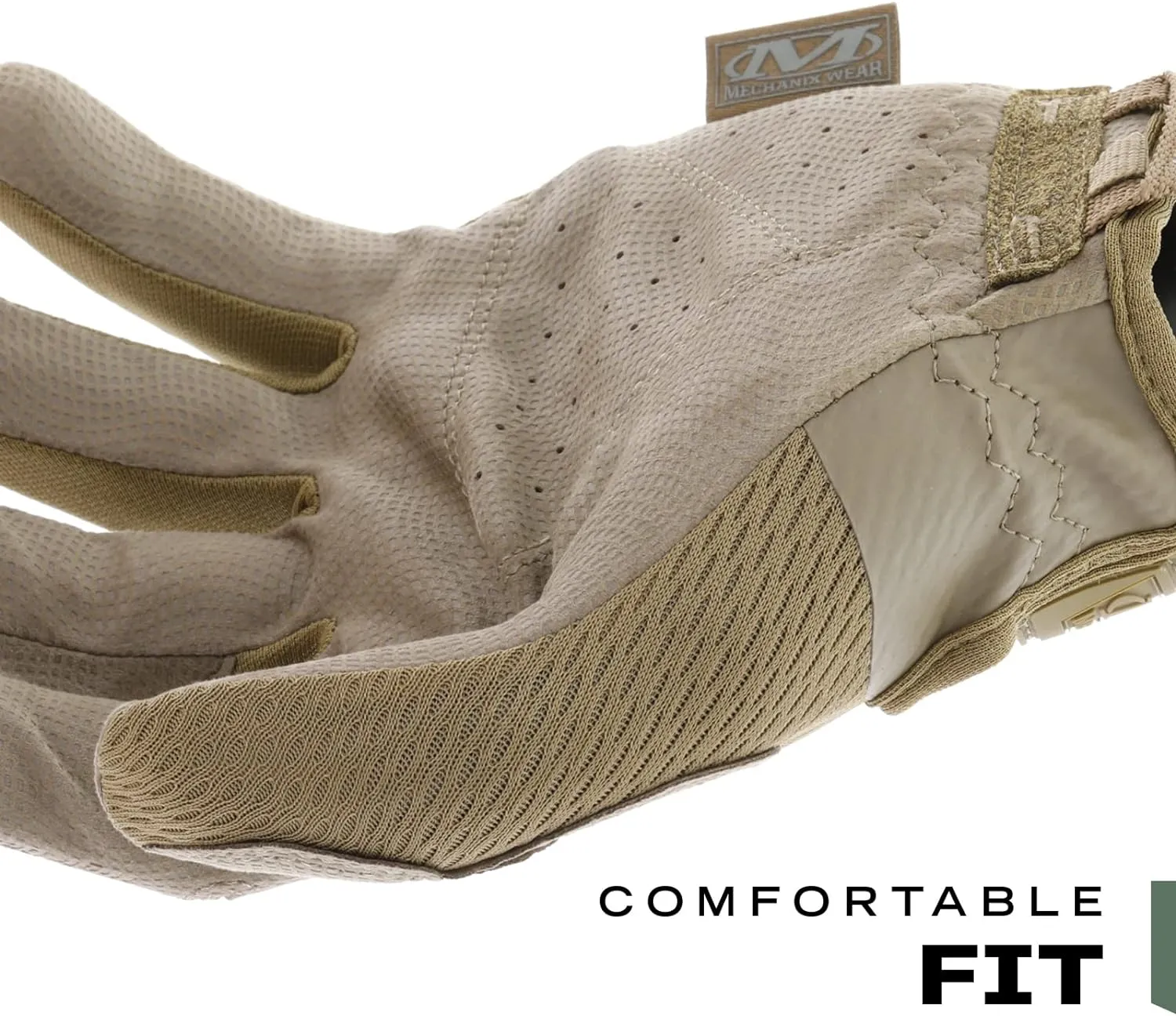 Mechanix Wear: Tactical Specialty 0.5mm High-Dexterity Work Gloves with Secure Fit and Precision Feel, Tactical Gloves for Airsoft, Paintball, Utility Use, Gloves for Men (Brown, Large)