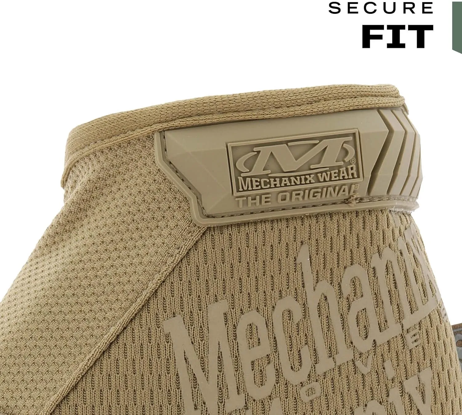 Mechanix Wear: The Original Tactical Work Gloves with Secure Fit, Flexible Grip for Multi-Purpose Use, Durable Touchscreen Safety Gloves for Men (Brown, Large)