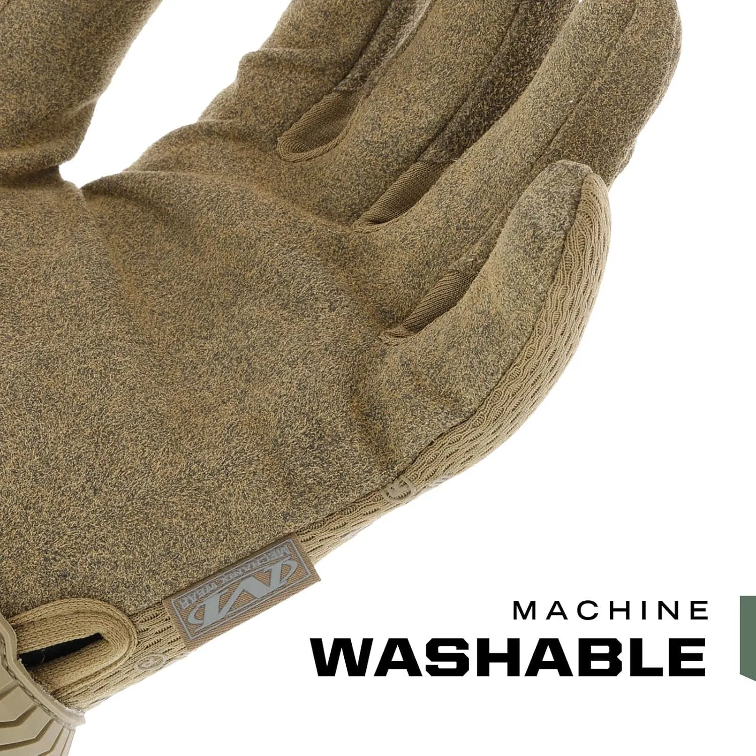 Mechanix Wear: The Original Tactical Work Gloves with Secure Fit, Flexible Grip for Multi-Purpose Use, Durable Touchscreen Safety Gloves for Men (Brown, Large)