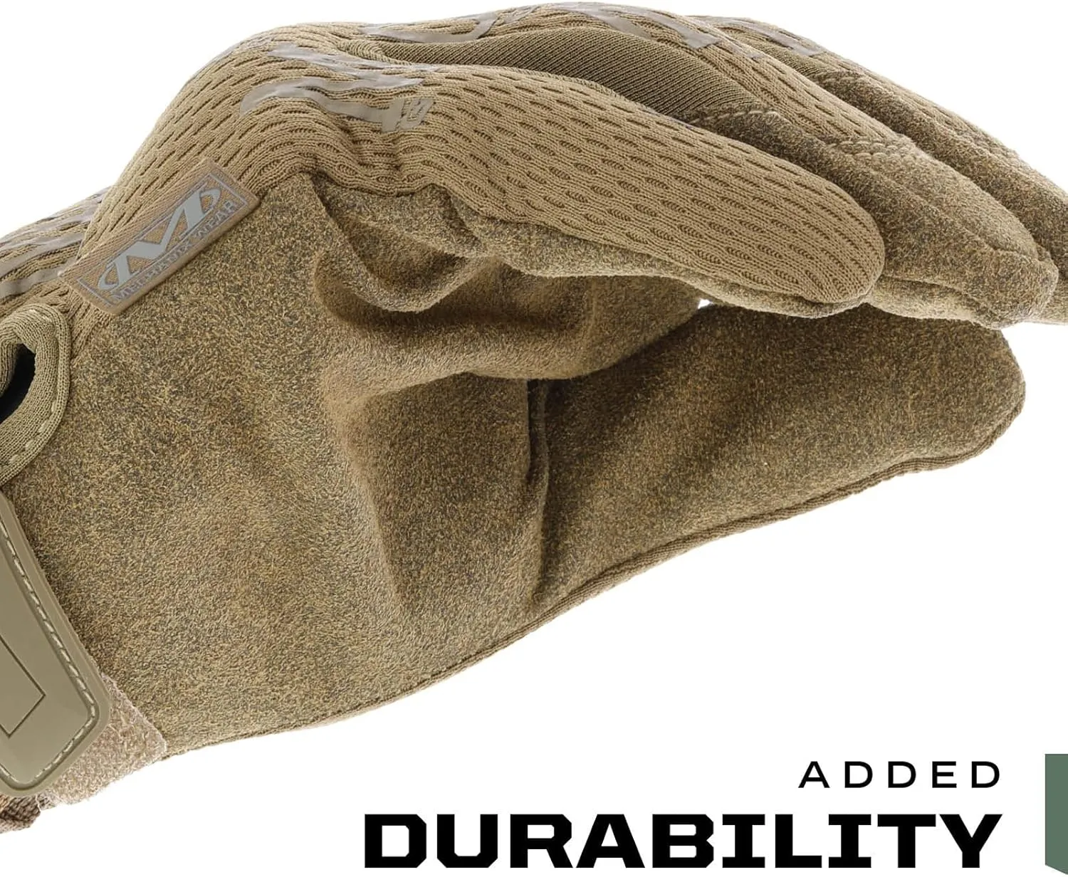 Mechanix Wear: The Original Tactical Work Gloves with Secure Fit, Flexible Grip for Multi-Purpose Use, Durable Touchscreen Safety Gloves for Men (Brown, Large)